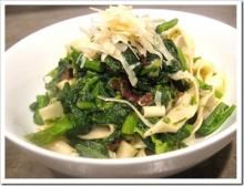 Broccoli Rabe with Sundried Tomato and Fresh Pasta
