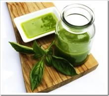 Basil Infused Olive Oil