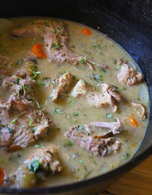 Foraged Herb & Rabbit Stew