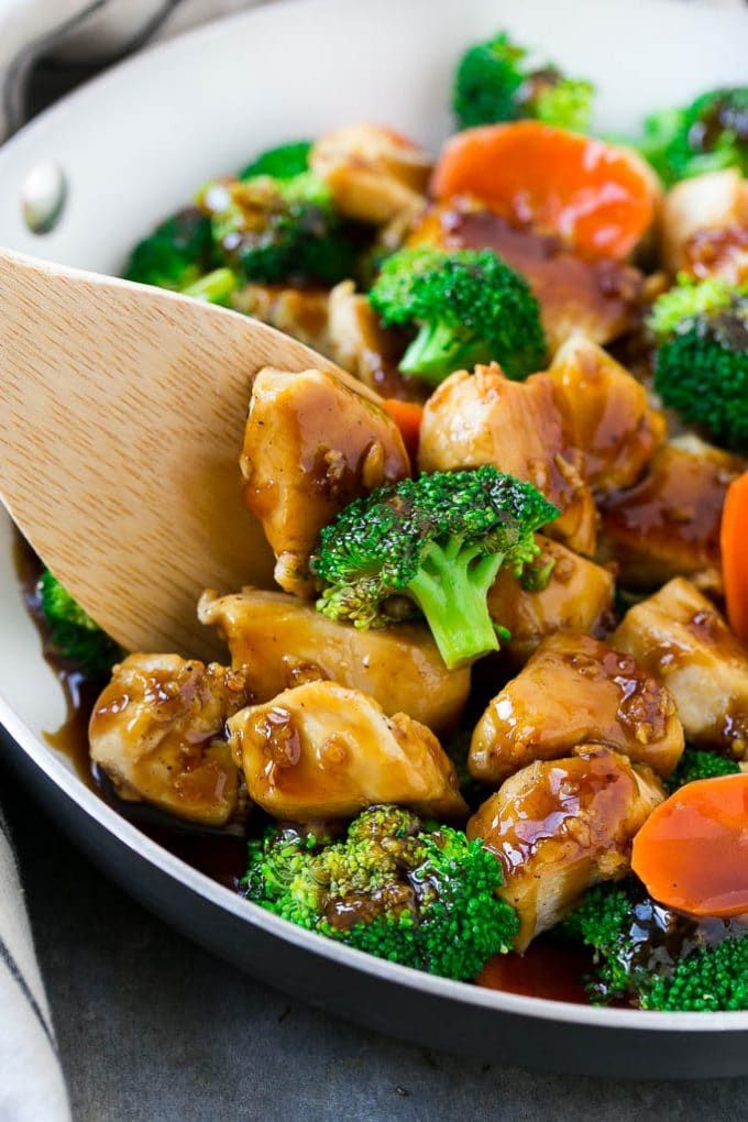 Honey Garlic Chicken Stir Fry